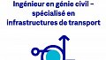 Ingénieur en génie civil spécialisé en infrastructures de transport (m/f/d)