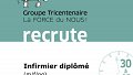 Infirmier diplômé (m/f/ng) / Le Tricentenaire a.s.b.l.