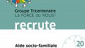 Aide socio-familiale (m/f/ng) / Le Tricentenaire a.s.b.l.