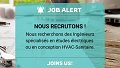 Ingénieurs spécialisés études électriques ou conception HVAC / Sanitaire (m/f)